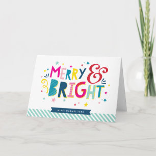ALEGRE & BRILLANTE colorida festiva navidad vacaci