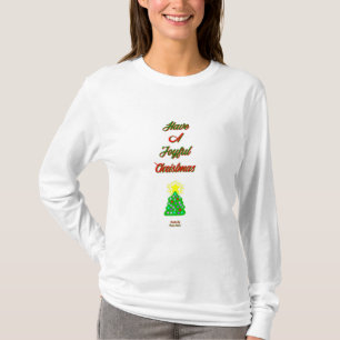 Alegre camiseta de manga larga para Navidades