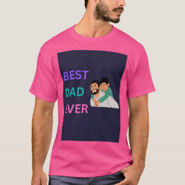 Alegre camiseta de papá "Mejor Papá de siempre" Ab