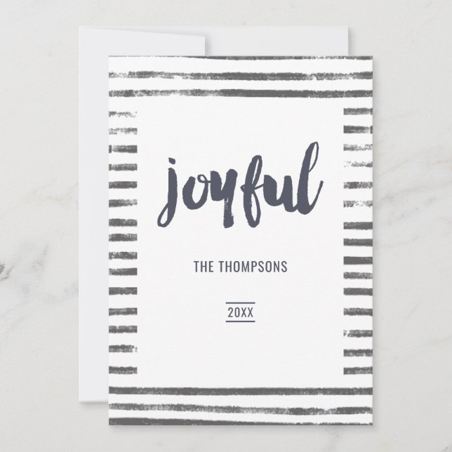 Alegre Collage de Fotos de Navidad (Anverso)