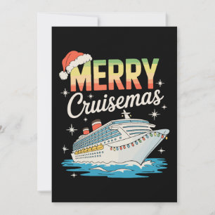 Alegre Crucero de Navidad Barco de Crucero Navidad