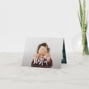 Alegre día festivo de la familia tartan de un guio