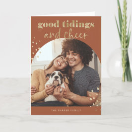 Alegre Faux Gold | Un Navidad de Photo Arch