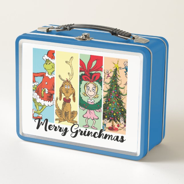 Alegre Grinchmas Collage Navideño (Anverso)