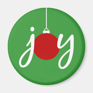 Alegre imán navideño adorno navideño