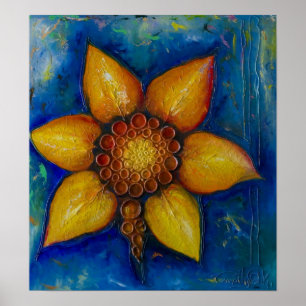 Alegre - Impresión de lienzo multimedia