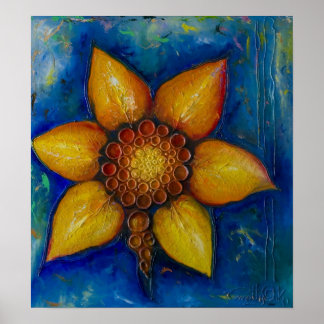 Alegre - Impresión de lienzo multimedia