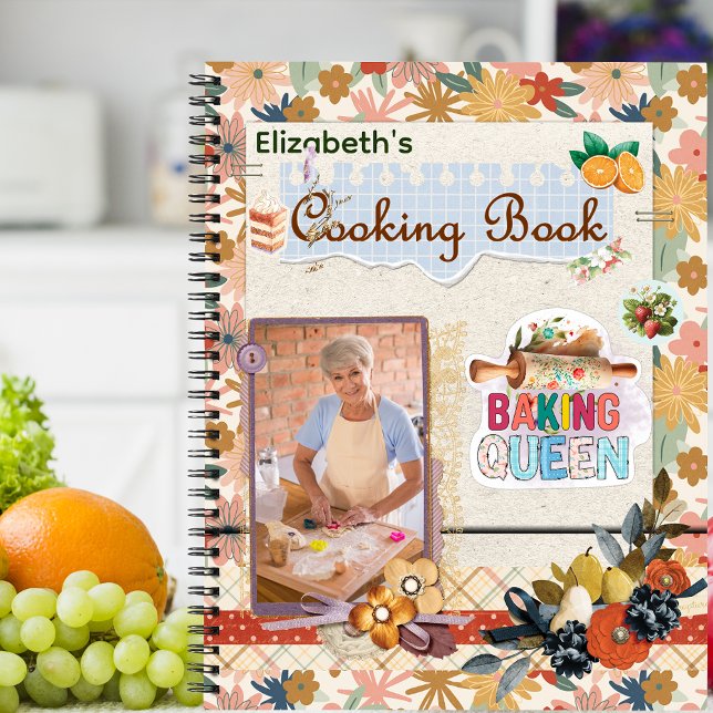 Alegre libro de cocina Personalizado estilo Scrapb (Subido por el creador)