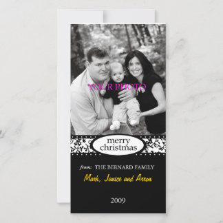 alegre navidad cinta blanca negra