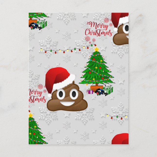 alegre navidad emoji poo (Anverso)