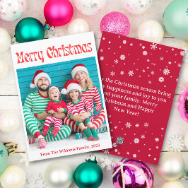 alegre navidad vintage retro simple foto