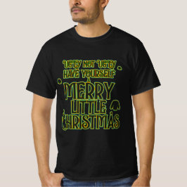 alegre Navidades suéter feo neon T-Shirt