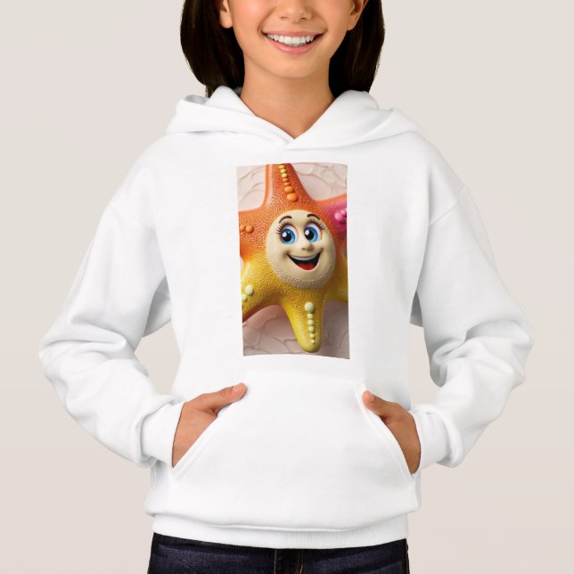 "Alegre Personalizado Starfish" Hoodie (Anverso)