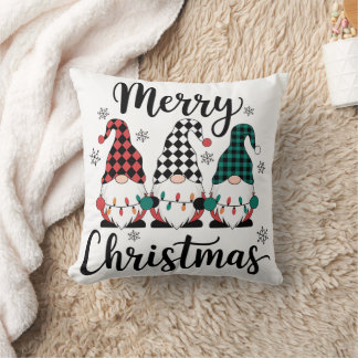 alegres almohadas de Navidad