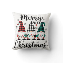 alegres almohadas de Navidad