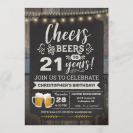 Alegres y cervezas sorpresa Invitación a cumpleaño