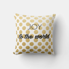 Alegría a la almohada del día de fiesta del mundo