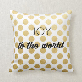 Alegría a la almohada del día de fiesta del mundo