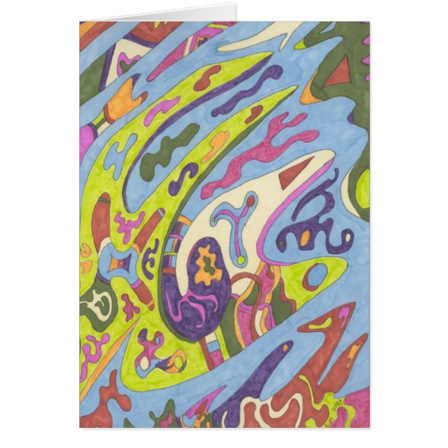 Alegría, abstracto (Frente)