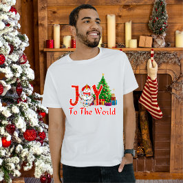 Alegría Al Mundo | Camiseta Navidad