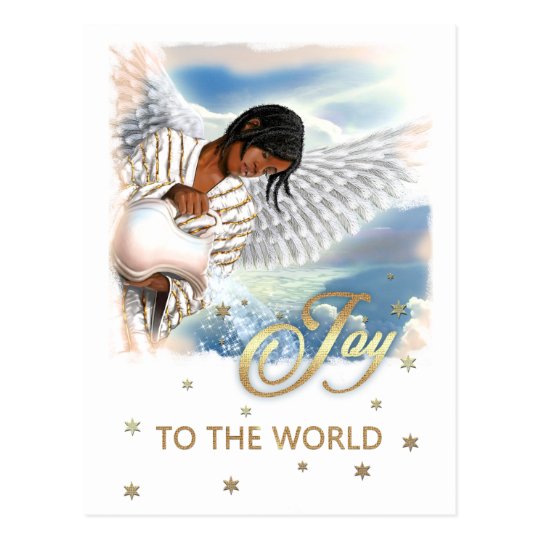 Alegría al mundo. Postales del navidad del ángel