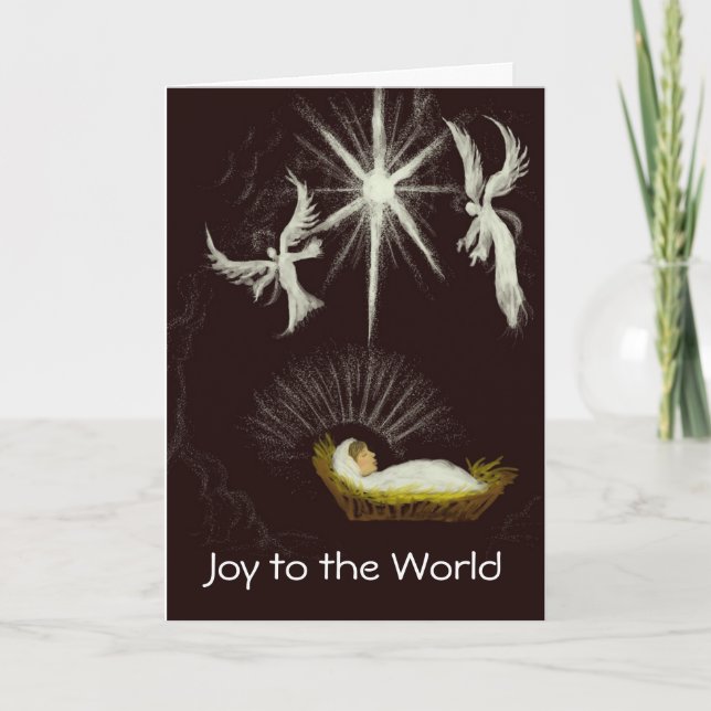 Alegría al navidad del personalizable del mundo (Anverso)