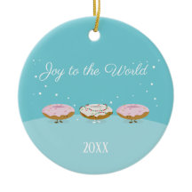 Alegría al ornamento de los anillos de espuma el |