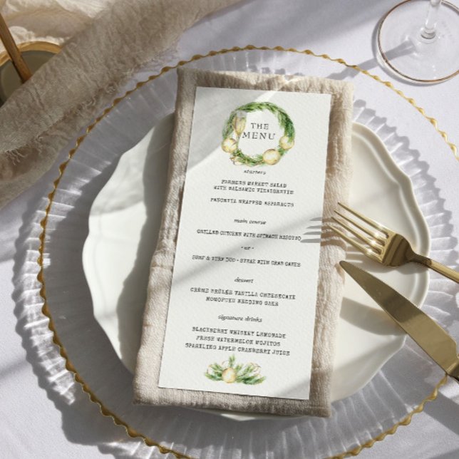 Alegría Brillante | Menú de Boda de Vegetación de  (Subido por el creador)