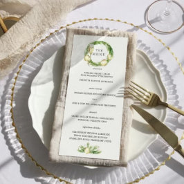 Alegría Brillante | Menú de Boda de Vegetación Inv