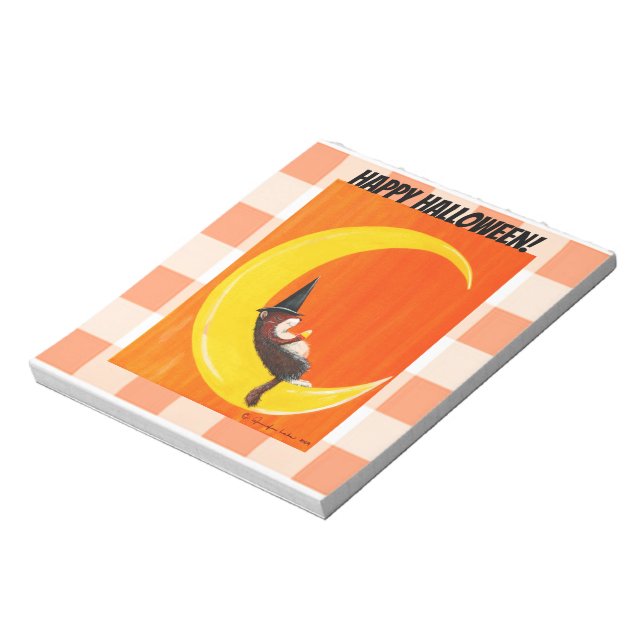 ¡Alegría de Halloween! Bloc de notas (Lado Izquierdo)