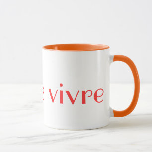 Alegría de la vida/de la taza de vida