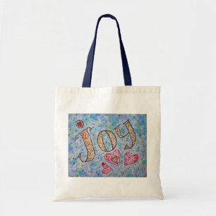 Alegría de las bolsas de arte Inspirador de palabr