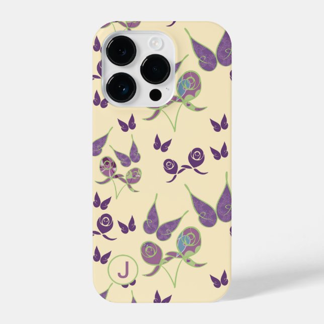 Alegría de Mariposa en Funda para iPhone 14 Pro de (Reverso )
