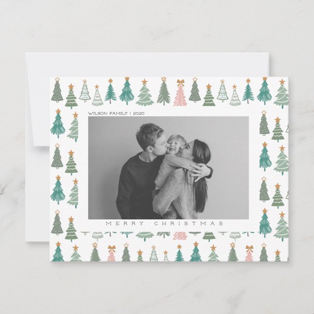 Alegría de Navidad Foto de familia en Navidad  (Anverso)