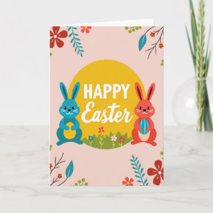 Alegría de Pascua para Tarjeta de Compañero