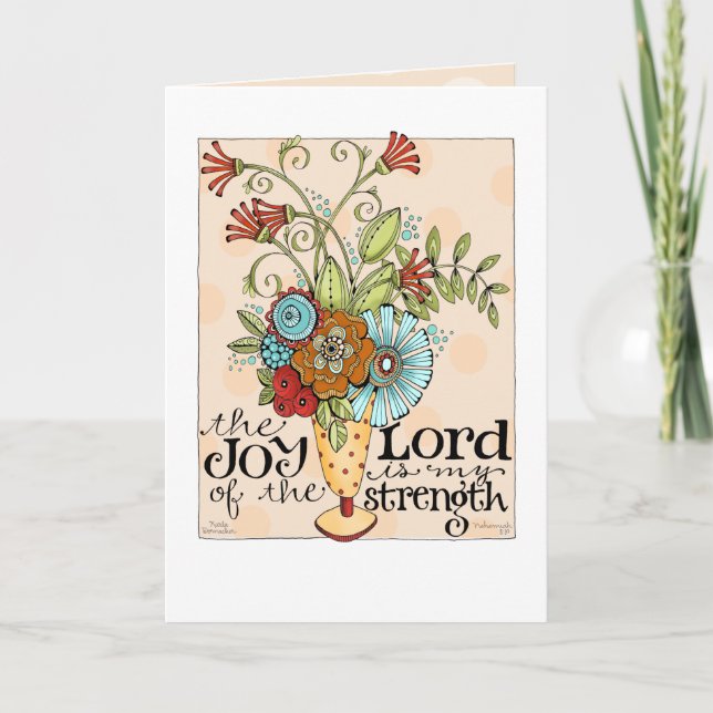 Alegría del Señor - Tarjeta de felicitación (Anverso)