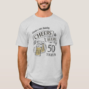 Alegría divertida Y Cervezas Cualquier Camiseta De