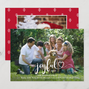 Alegría Dos Fotos Escritura Navidad