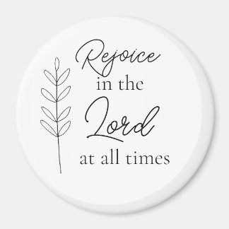 Alegría en el imán del Señor