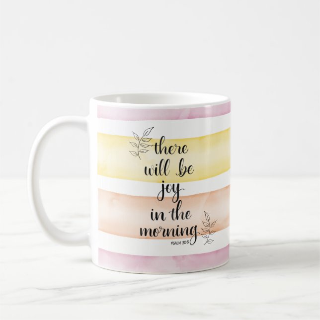 Alegría en la taza de café de la mañana (Izquierda)