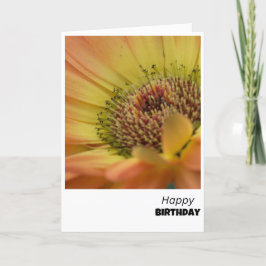 Alegría floreciente - Tarjeta de cumpleaños floral