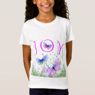 Alegría - Mariposas Coloridas Volando Camiseta - P