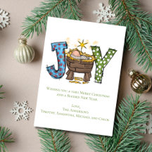 Alegría Personalizada Niño Jesús Navidad Religiosa
