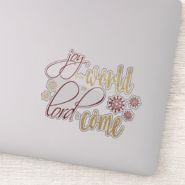 Alegría por el mundo, el Señor es el Pegatina de V