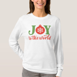 Alegría por la camiseta de las mujeres festividade