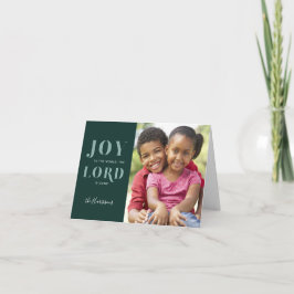 Alegría por la tarjeta de Navidades de fotografía 