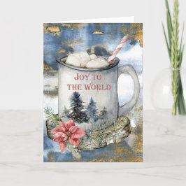 Alegría por la tarjeta de Navidades del mundo