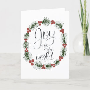 Alegría por la tarjeta de Navidades del mundo