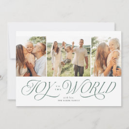 Alegría por las tarjetas de los Navidades religios