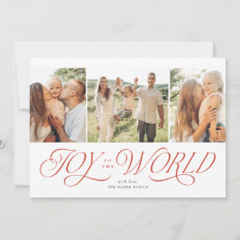 Alegría por las tarjetas de los Navidades religios